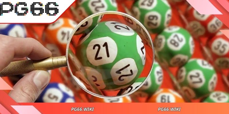 Người chơi nhận thưởng sau khi tham gia xổ số PG66